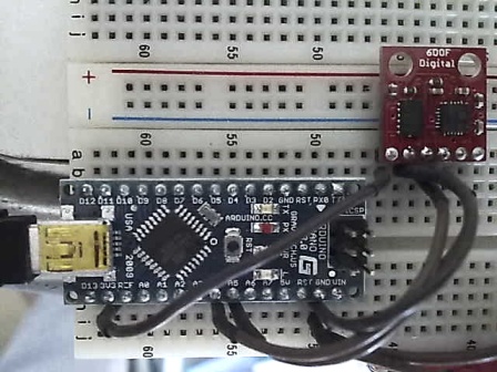 IMU board connected